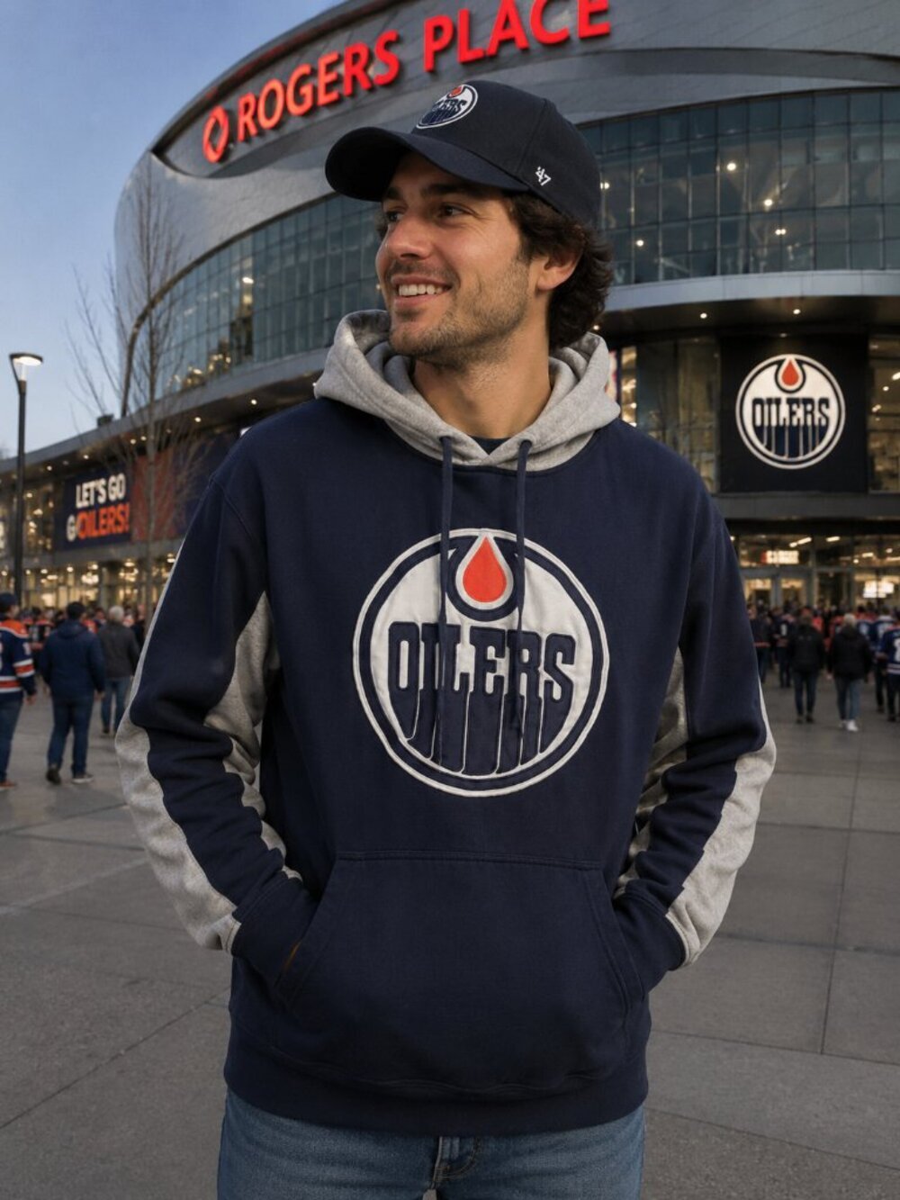 NHL Edmonton Oilers Hoodie (medium)